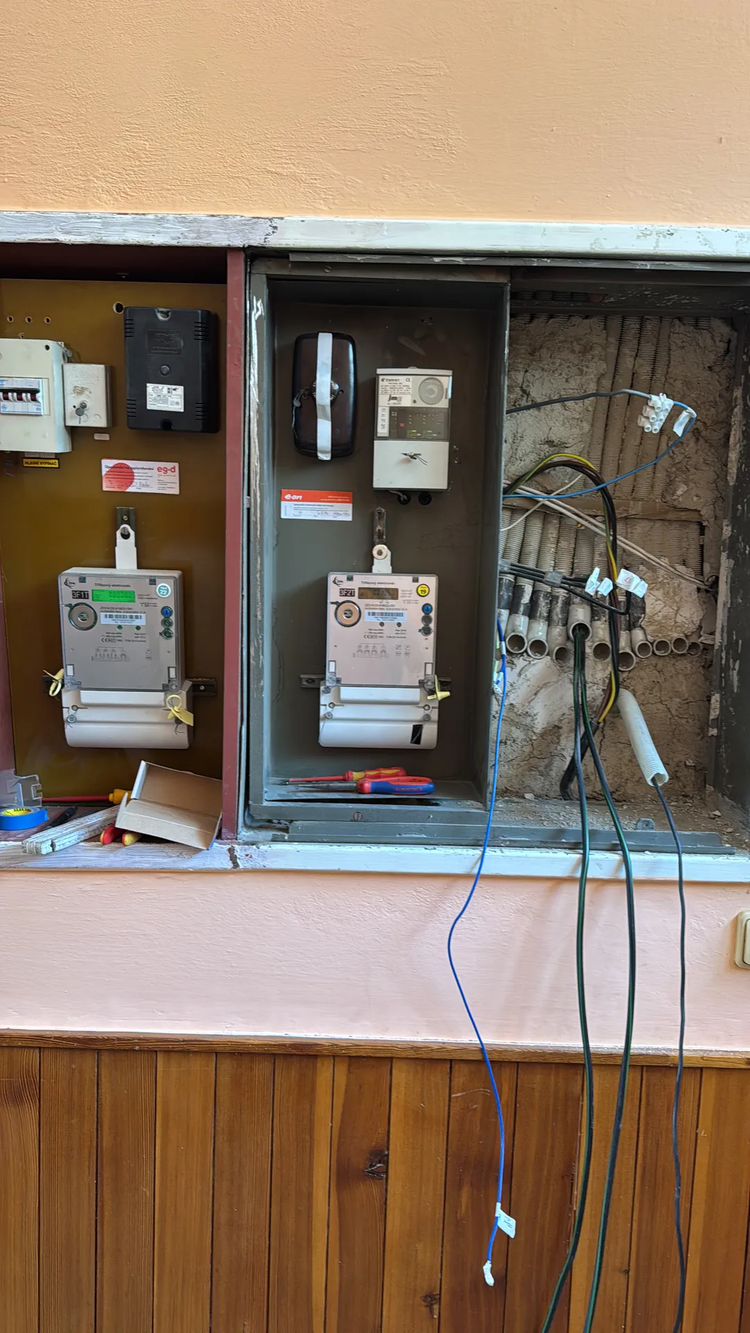 Revize elektroinstalace a měření v rozvaděči